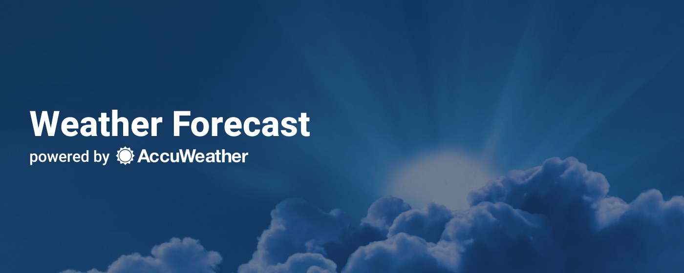 Weather Forecast powered by AccuWeather marquee promo image