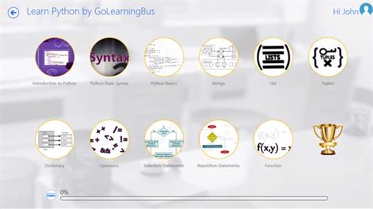 Learn Python by GoLearningBus screenshot 4