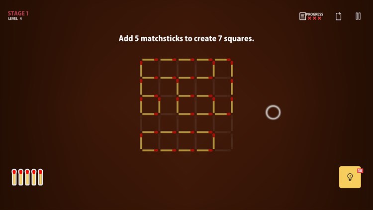 Matchstick Puzzle Mastery for PC & XBOX - PC - (Windows)