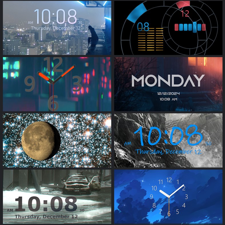 #2. 12g Invisible Clock (Windows) Podle: 12g Inc.