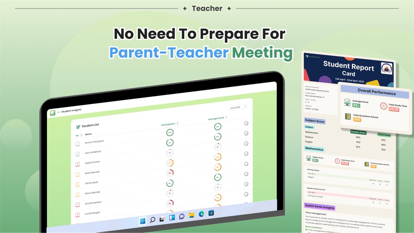 #5. Class Saathi (Windows) Podle: TagHive Inc.