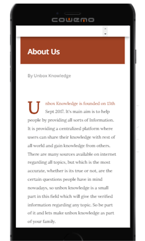 Unbox Knowledge Screenshots 2