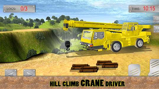 Log Transporter Truck Driver - Forklift Crane Sim screenshot 3
