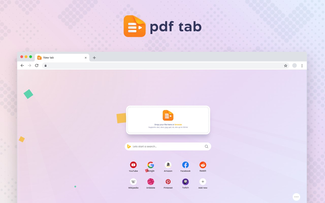 PDF Tab