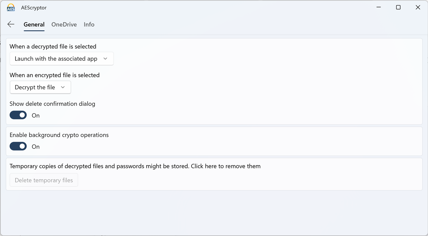 #4. AEScryptor (Windows) โดย: Arno Klenke
