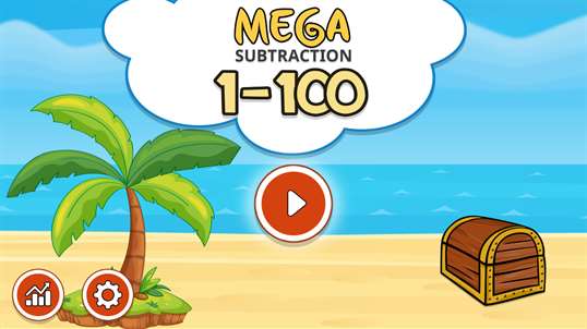 MEGA Subtraction 1-100 - funny education math games for adults & kids (1st 2nd 3rd school grades) screenshot 4