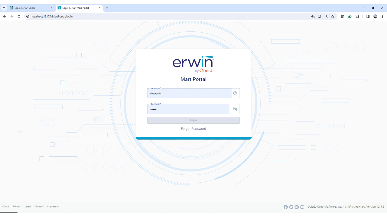 Snapshot 3 of erwin® Mart on Cloud by Quest