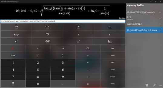 Calculator with Formulas Input screenshot 7