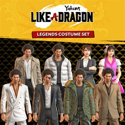 Yakuza: Like a Dragon Set de disfraces de leyendas