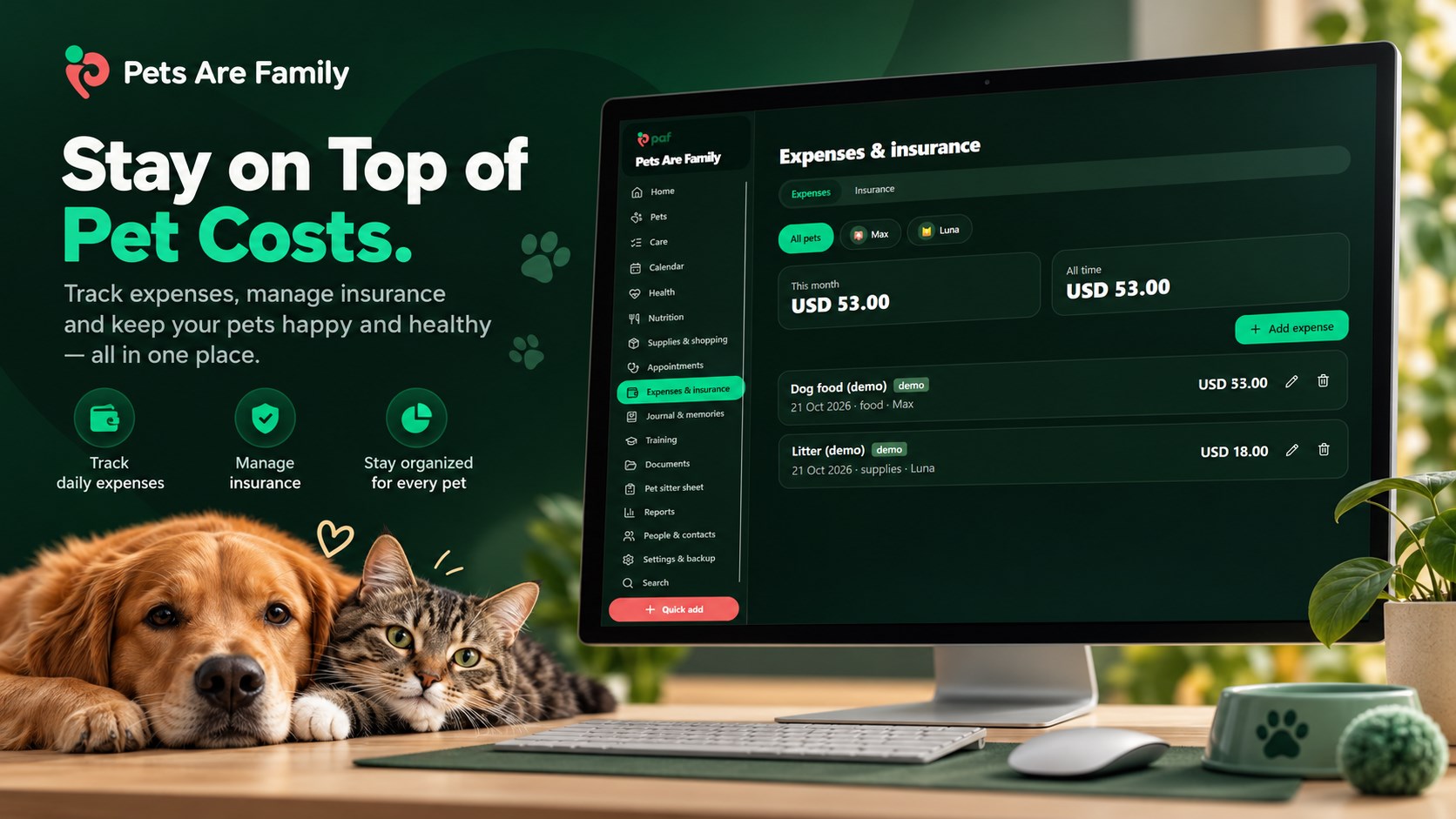 PAF - Pets Are Family screenshot