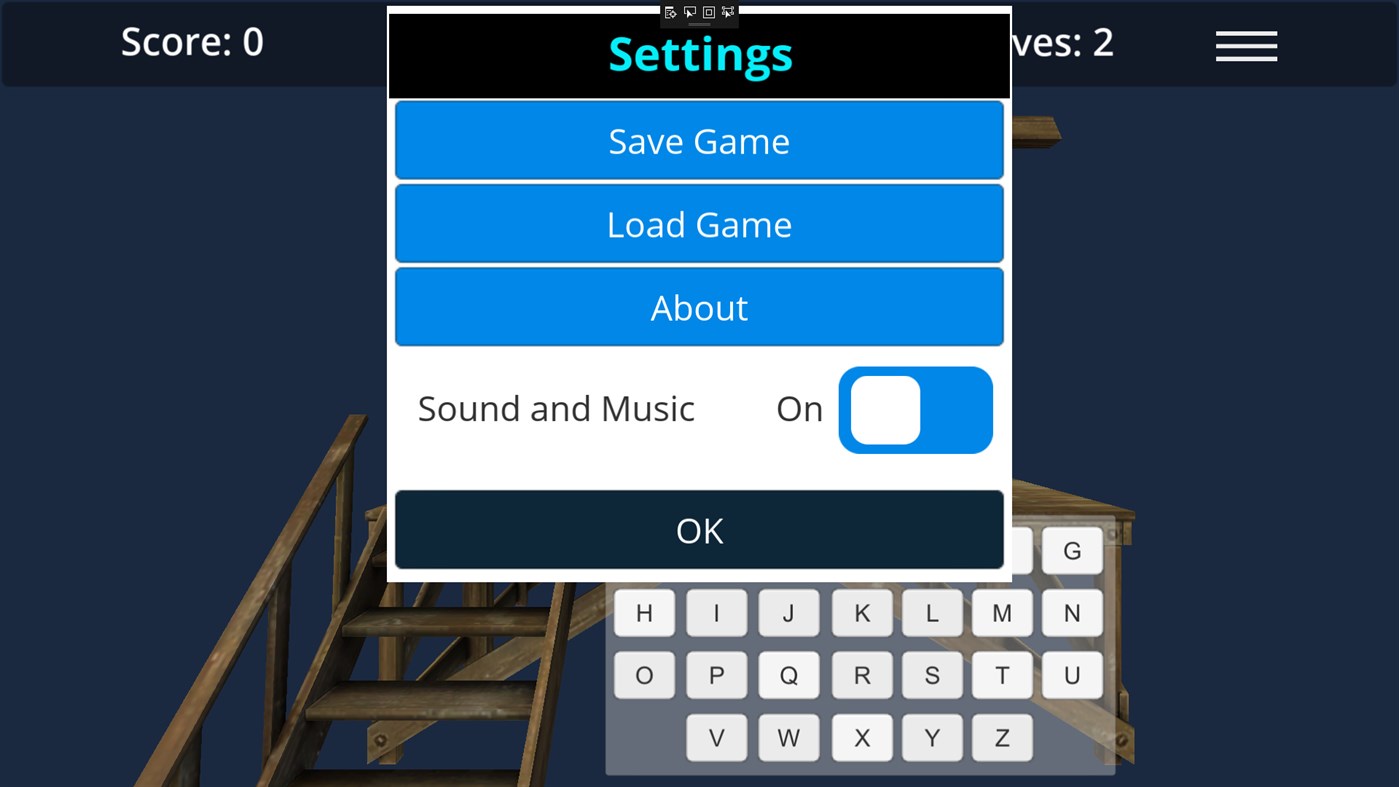 #4. Adeve Hangman 3D (Windows) 来自: Adeve Interactive