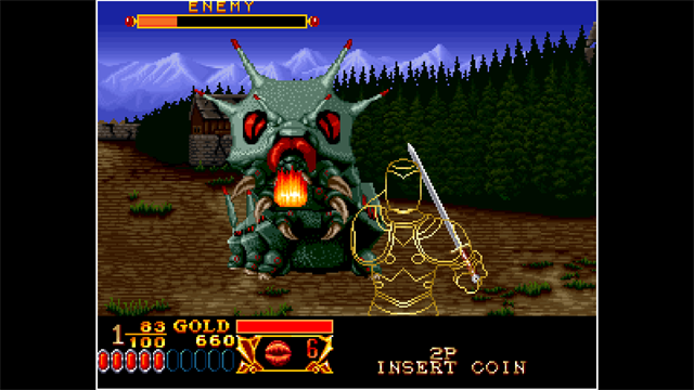 ACA NEOGEO CROSSED SWORDS screenshot 3