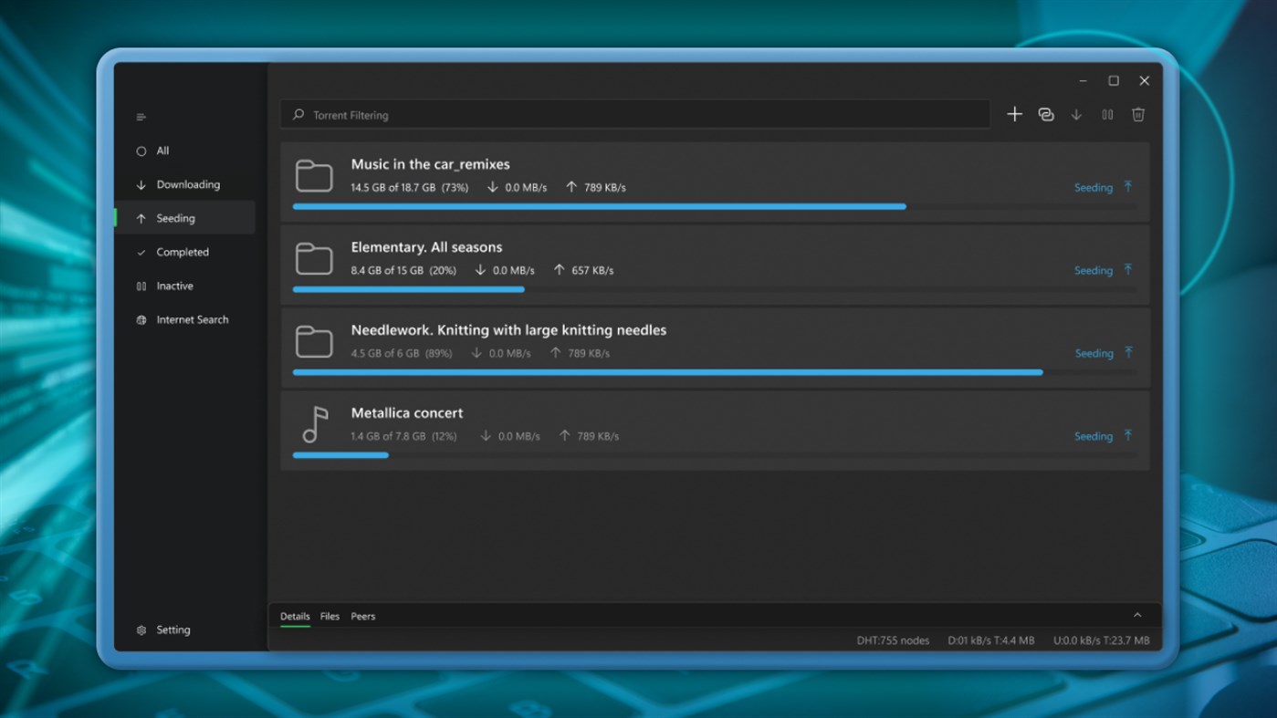 #6. Torrent Manager (Windows) 来自: Yellow Elephant Productions