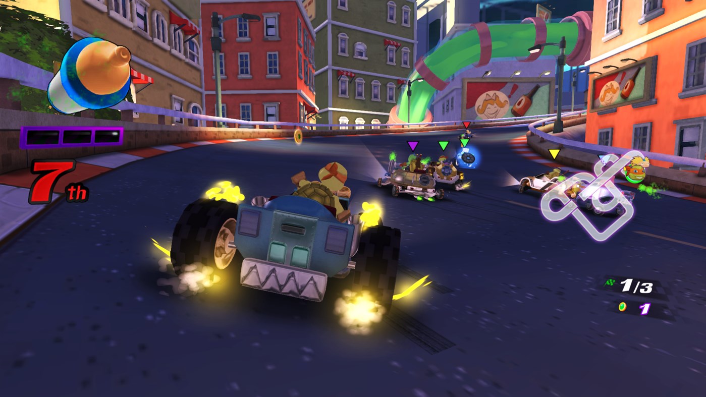 #4. Nickelodeon Kart Racers (Xbox) Által: GameMill Entertainment