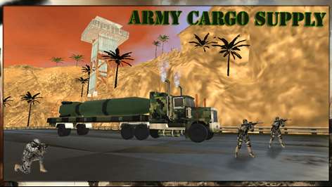 Desert Army Cargo Supply Screenshots 2