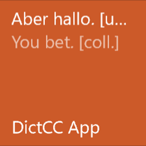 DictCC Offline Dictionary
