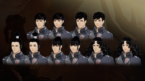 機甲戰魔 神話之裔 髮型套組1