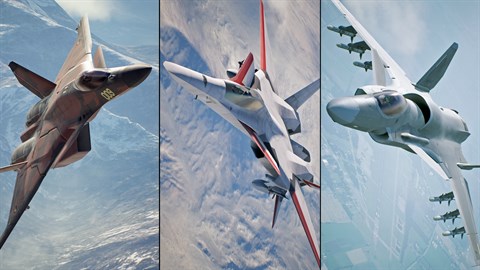 DLC de 25 aniversario de ACE COMBAT™ 7: SKIES UNKNOWN - Conjunto de serie de aviones originales