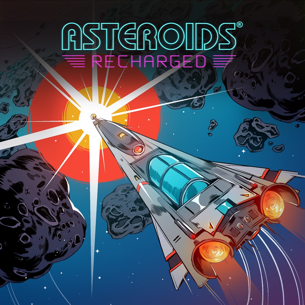 Asteroids: Recharged cover art (full size)