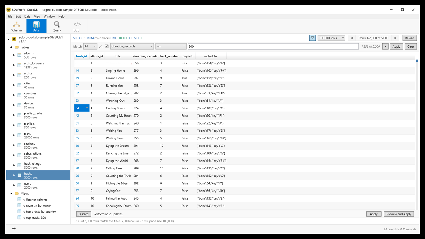 #4. SQLPro for DuckDB (Windows) Oleh: Hankinsoft Development Inc