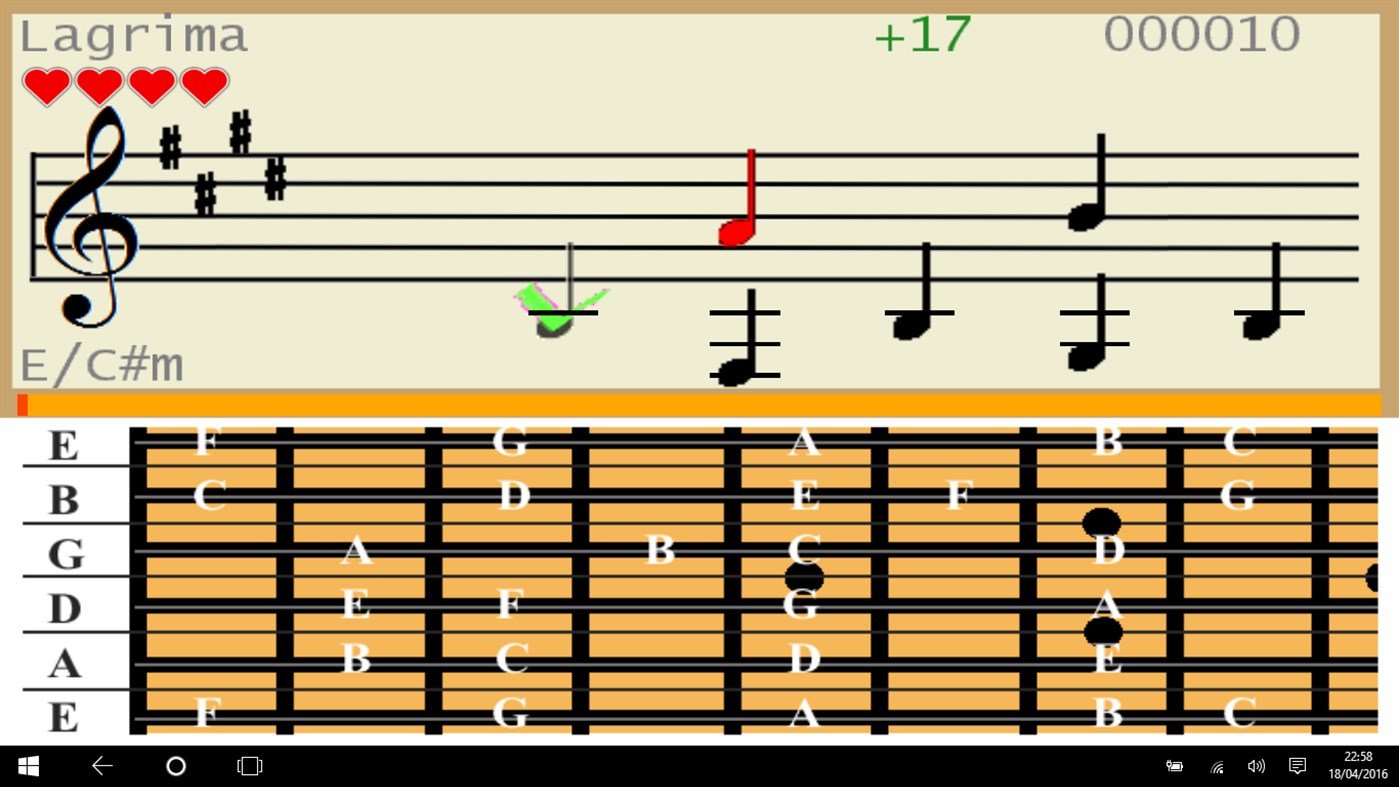 #3. Guitar Maestro (Windows) Podle: Sambits