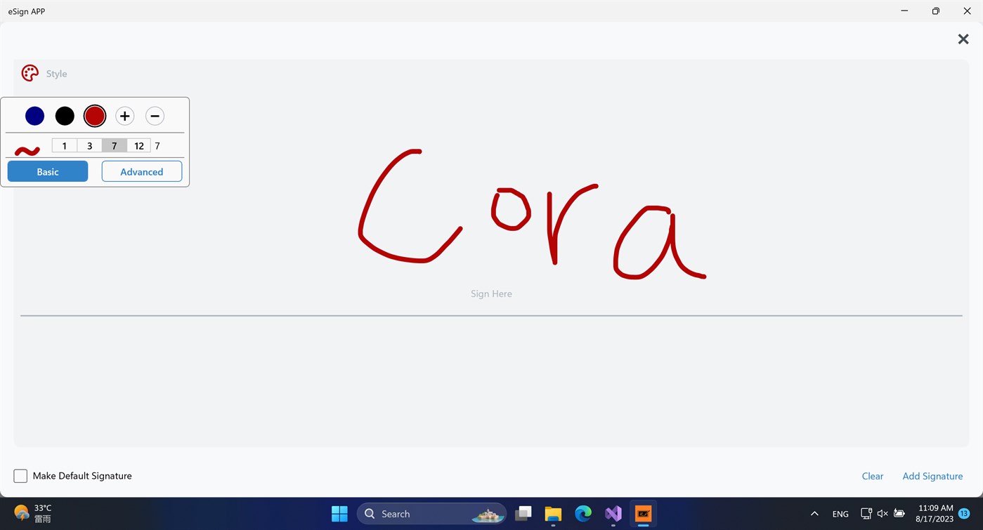 #1. eSign APP (Windows) 由: GoodmorningStudio
