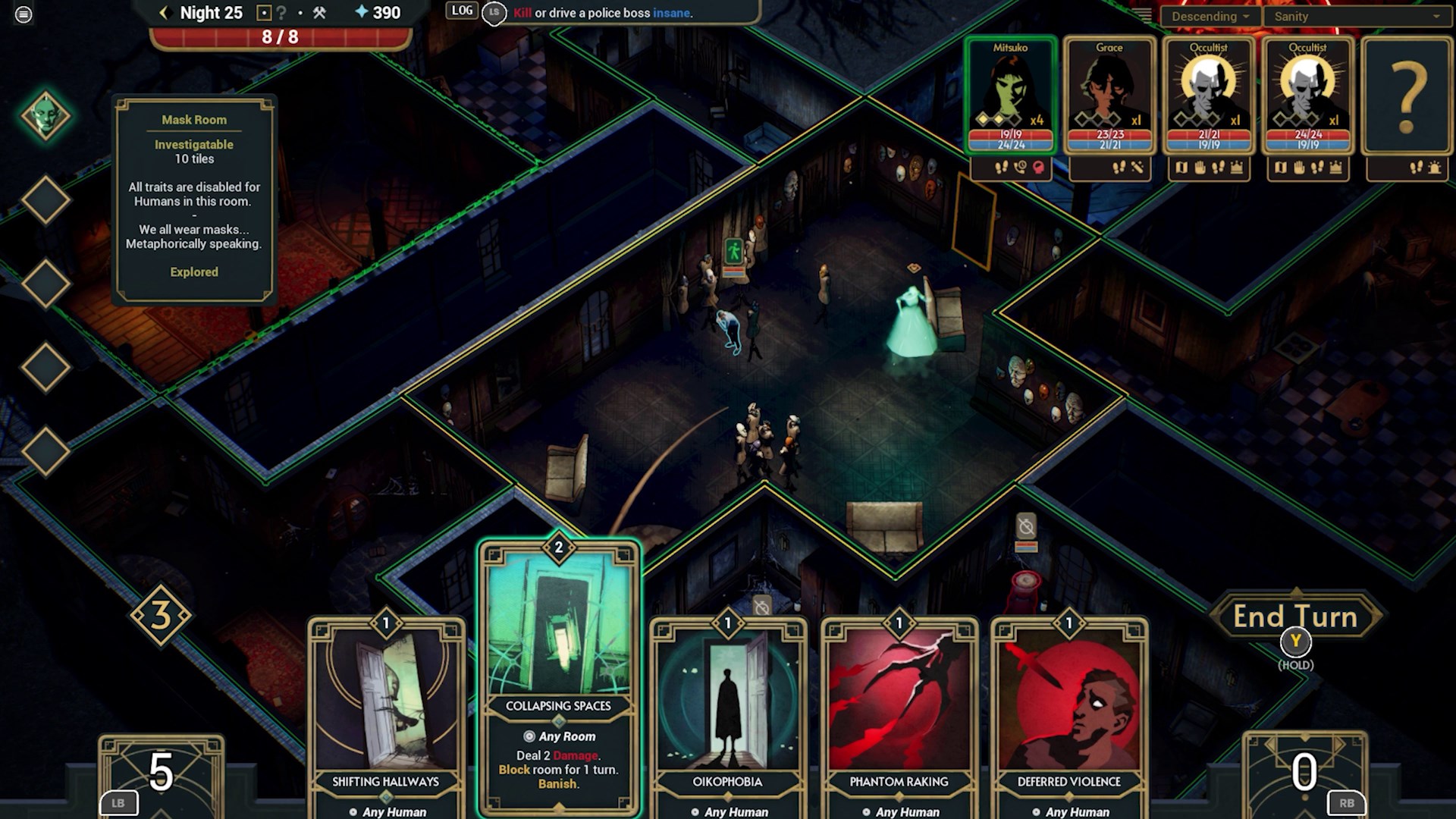 Screenshot 2 from Deck of Haunts