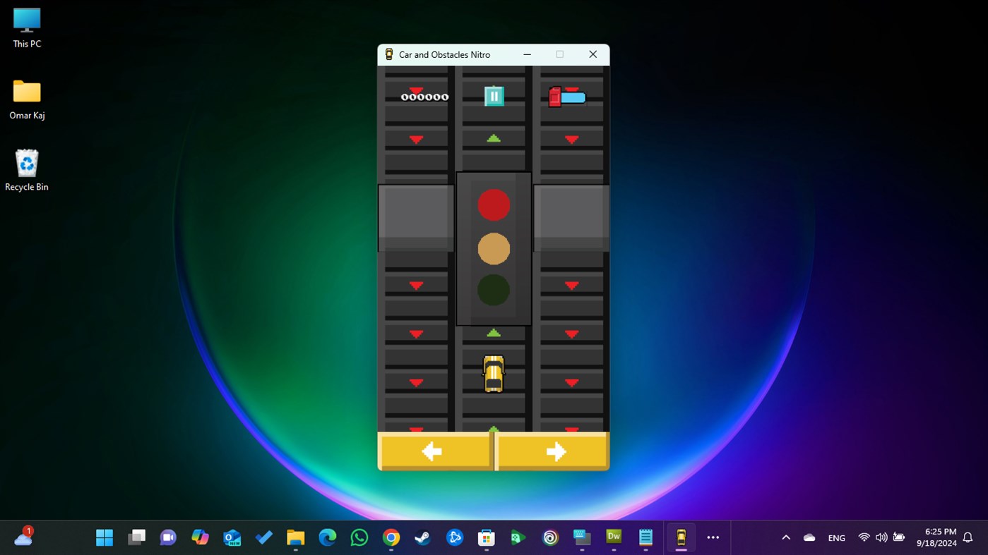 #3. Car and Obstacles Nitro (Windows) 由: Omar Kaj