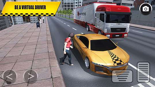 Modern Taxi Simulator Car Driver 3D 2019 screenshot 3