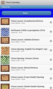 Chess Openings screenshot 1