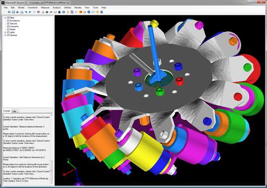 Afanche 3D STEP Viewer Pro for PC (Full Version) screenshot 3