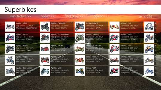 Superbikes & Motorcycles screenshot 1