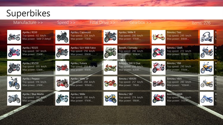Superbikes & Motorcycles - PC - (Windows)