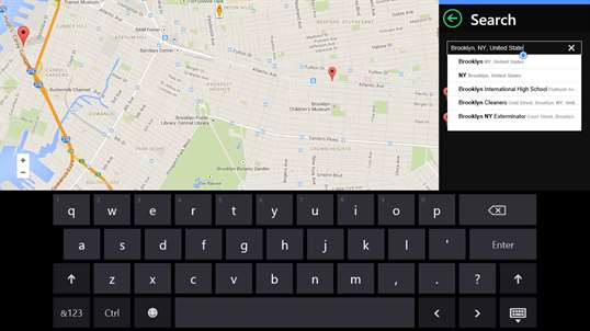 Maps App for Windows screenshot 4