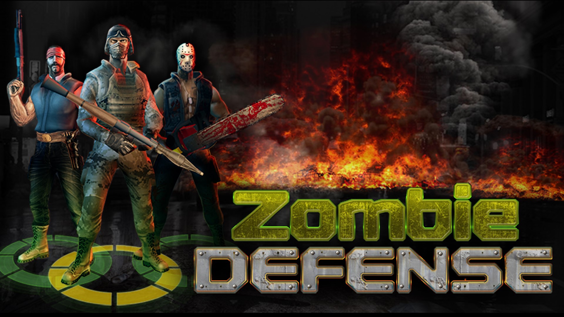تحميل لعبة Zombie Defense مهكرة للاندرويد