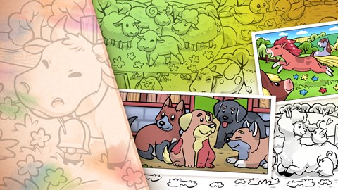 Coloring Book: Farm Life