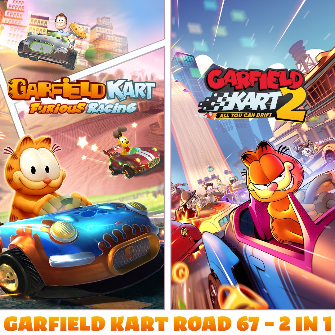 Garfield Kart Road 67 - 2 in 1