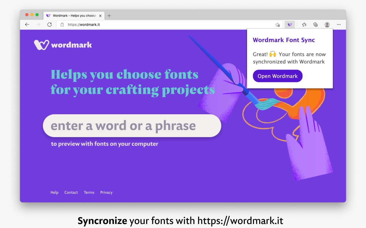 Wordmark.it Extension - Microsoft Edge Addons