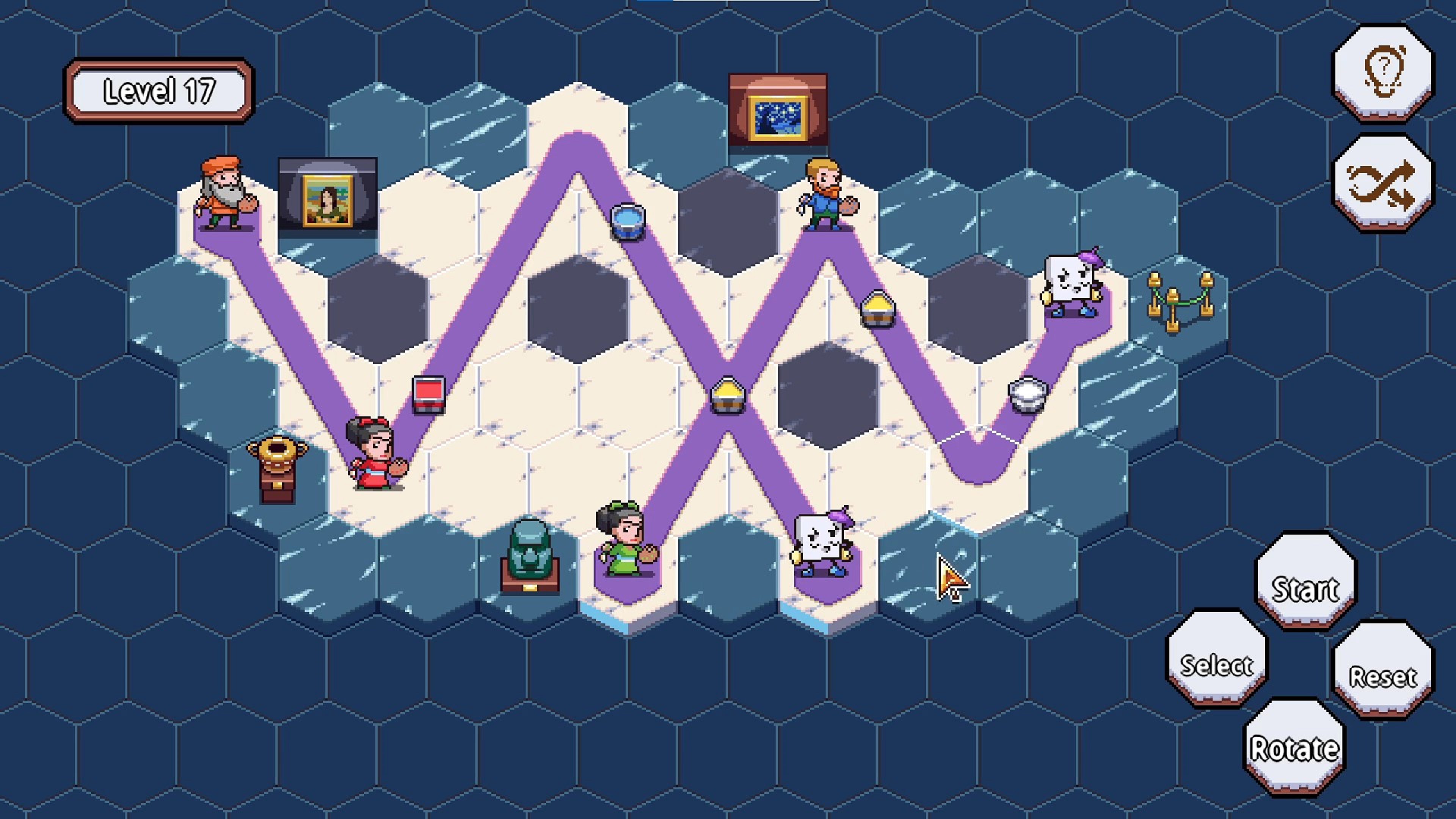 Paint Path + Panda Keeper + Slide Viking: Treasure's Path (Bundle) — скриншот 1