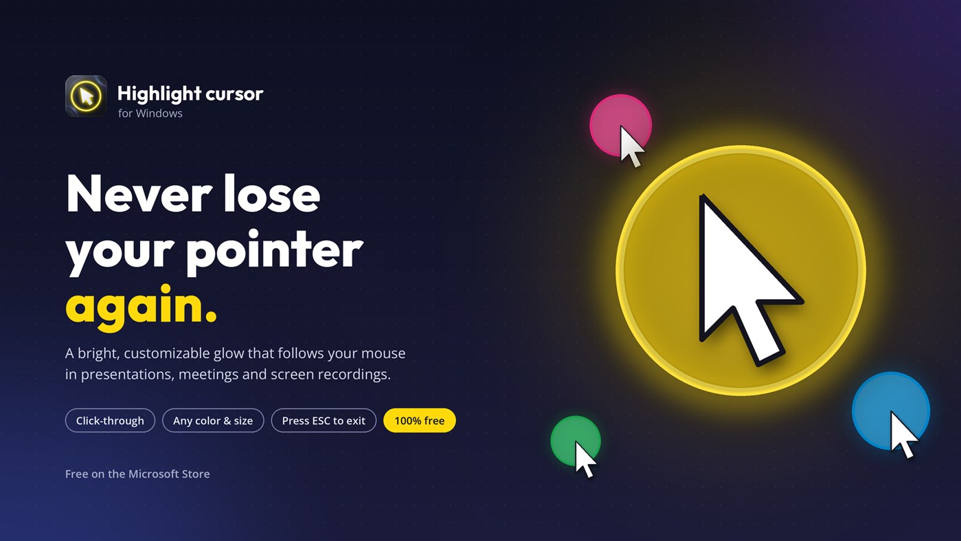 #1. Highlight cursor (Windows) โดย: FB_Tools