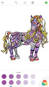 Horse Coloring Pages for Adults screenshot 4