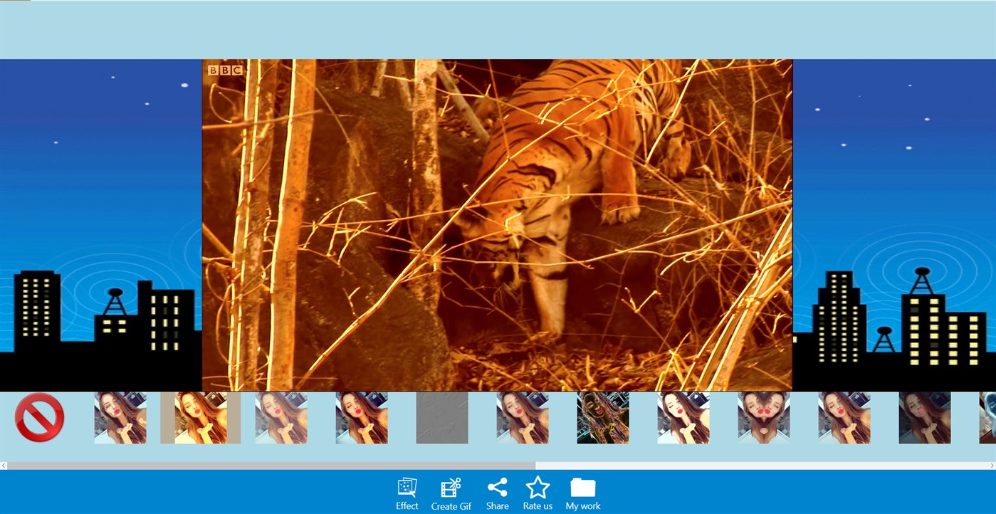 #4. Gif Maker-GIF Editor (Windows) Oleh: GalaxyApps