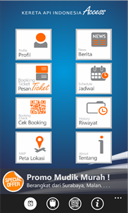 Kereta Api Indonesia Access screenshot 1