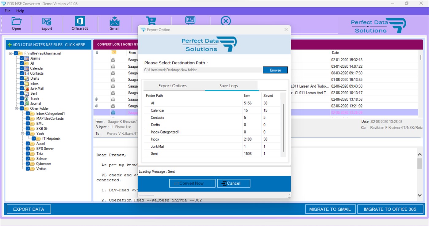 #6. NSF to PST Converter (Windows) Által: PERFECT DATA SOLUTIONS