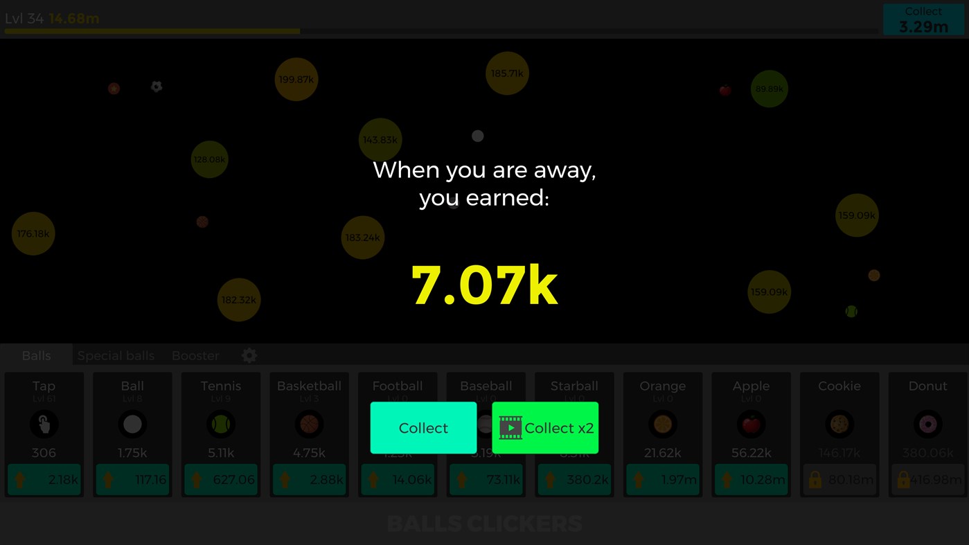 #3. Balls Clicker: Idle Game (Windows) 由: Mini Fun Games