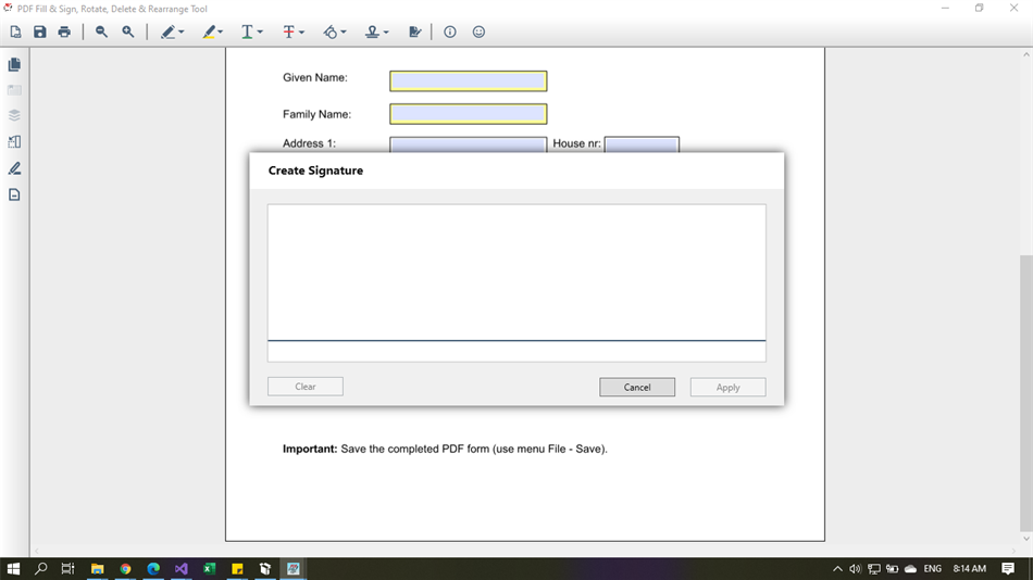 PDF Fill & Sign Tool (Windows) 由: SoftPard Tech