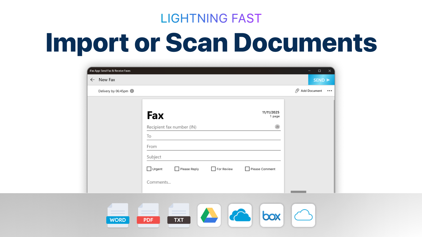 iFax App: Send Fax & Receive Faxes screenshot