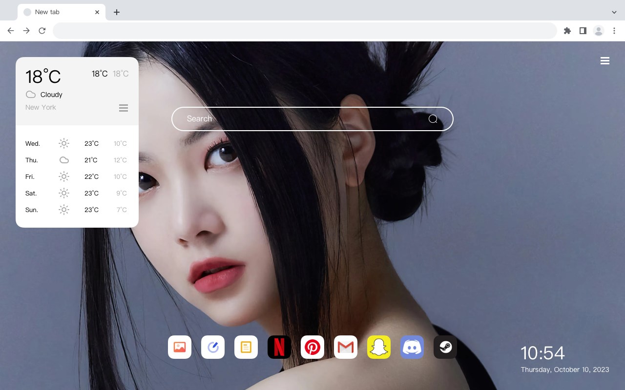 Hong Eunchae Theme 4K Wallpaper HomePage