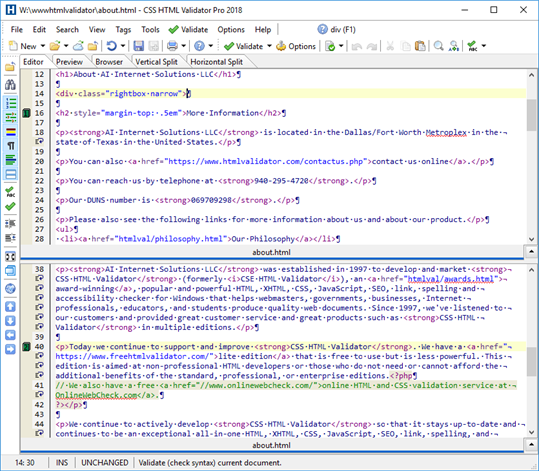 CSS HTML Validator 2018S screenshot 6