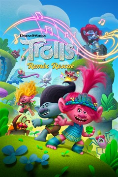 Cover poster for DreamWorks Trolls Remix Rescue